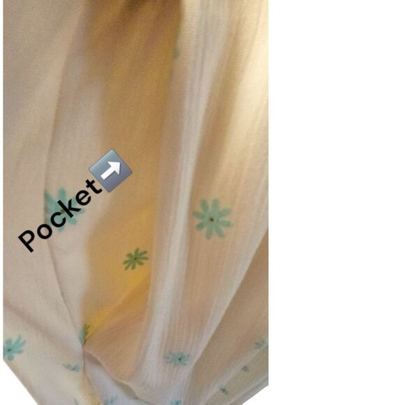 TORRID Plus Size Mini Daisy Whisper White Crinkle Gauze Shirred Bodice Dress 2X - Picture 10 of 16